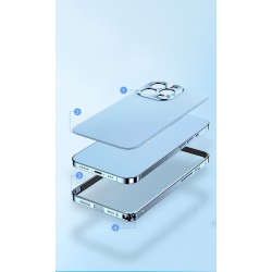 High Quality Metal Bezel Phone Case The Original Phone Back Cover Metal Camera Protector Phone Case for iPhone 13 Pro Max 13 Pro 13