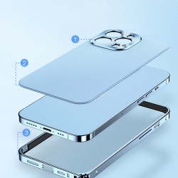 High Quality Metal Bezel Phone Case The Original Phone Back Cover Metal Camera Protector Phone Case for iPhone 13 Pro Max 13 Pro 13 High Quality Metal Bezel Phone Case The Original Phone Back Cover Metal Camera Protector Phone Case for iPhone 13 Pro Max 13 Pro 13