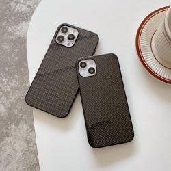 Real Carbon Fiber Phone Case High Quality Phone Smooth Ultra-thin Luxury Phone Case Cover Phone Protector for iPhone 13 Series iPhone 12 Series
