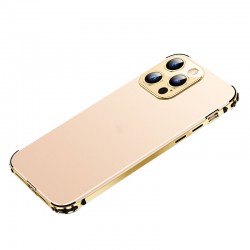 Metal Phone Case Fingerprint-proof Grind Arenaceous Transparent Phone Back Cover Camera Lens Protector Cover for iPhone 13 Series Metal Phone Case Fingerprint-proof Grind Arenaceous Transparent Phone Back Cover Camera Lens Protector Cover for iPhone 13 Series