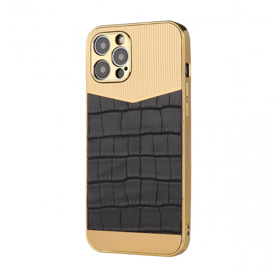 Fashion TPU Phone Case PC Phone Cover With Soft PU Leather Compatible for iPhone 13 Series Design for iPhone 12 Series