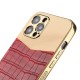 Fashion TPU Phone Case PC Phone Cover With Soft PU Leather Compatible for iPhone 13 Series Design for iPhone 12 Series