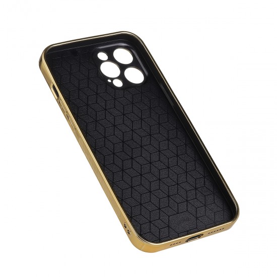 Fashion TPU Phone Case PC Phone Cover With Soft PU Leather Compatible for iPhone 13 Series Design for iPhone 12 Series