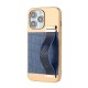 Luxury Design TPU Phone Case With Wrist Holder Back Screen Protector With Metal Cover Soft Leather for iPhone 13 Series for iPhone 12 Series