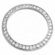 Luxury Diamond Watch Bezel Fit 40 mm Watches Diamond Watch Parts  For RLX President Watch