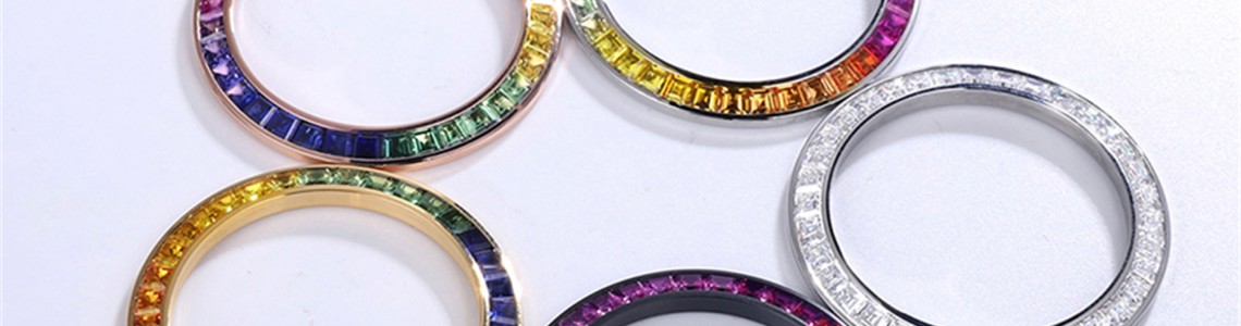 Luxury Watch Diamonds Bezel Watch Frame With Crystals Fit for 40mm Watch Luxury Watch Diamonds Bezel Watch Frame With Crystals Fit for 40mm Watch