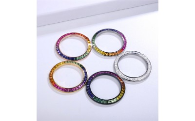 Luxury Watch Diamonds Bezel Watch Frame With Crystals Fit for 40mm Watch
