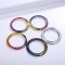 Bling Cubic Zircon Stainless Steel Watch Bezel Watch Parts Accessories for 40mm 