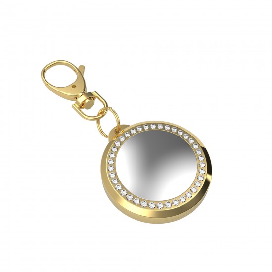 Trendy Crystal Airtag Holder Protector Keychain Compatible For Airtag Protective Case Trendy Crystal Airtag Holder Protector Keychain Compatible For Airtag Protective Case