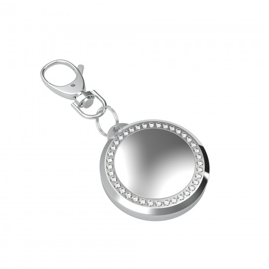 Trendy Crystal Airtag Holder Protector Keychain Compatible For Airtag Protective Case Trendy Crystal Airtag Holder Protector Keychain Compatible For Airtag Protective Case