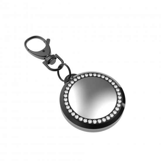 Trendy Crystal Airtag Holder Protector Keychain Compatible For Airtag Protective Case Trendy Crystal Airtag Holder Protector Keychain Compatible For Airtag Protective Case