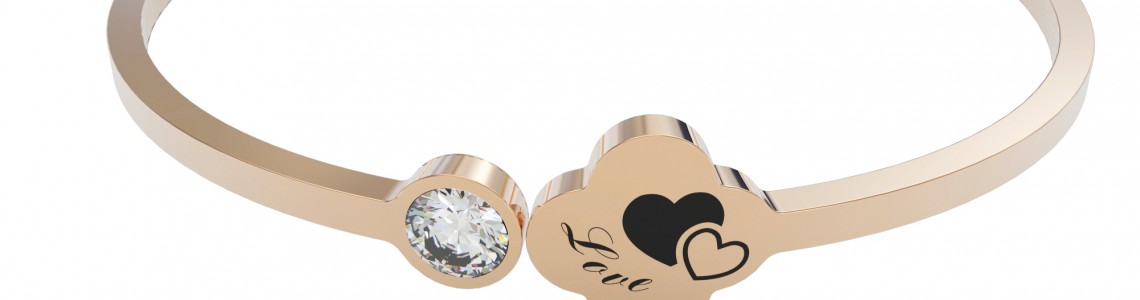 Callancity New Product Range-Bling Heart Bracelet,Christmas Gift Choice Callancity New Product Range-Bling Heart Bracelet,Christmas Gift Choice