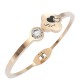 CallanCity Fashion Simple Ladies Bracelet Elegant Exquisite Bracelet Wristband Cuff Bangle Festival Present