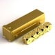 Canllancity Luxury 24kt Gold Plated  5 pcs Six-sided dice