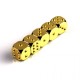 Canllancity Luxury 24kt Gold Plated  5 pcs Six-sided dice