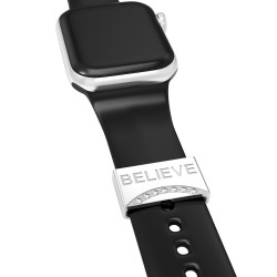 Callancity Watch Band Charms With Bling Crystals For Apple Watch Series 7 6 5 4 3 2 1 Smart Watch Ring Loops For iWAatch Metal Decorative Accessories Callancity Watch Band Charms With Bling Crystals For Apple Watch Series 7 6 5 4 3 2 1 Smart Watch Ring Loops For iWAatch Metal Decorative Accessories