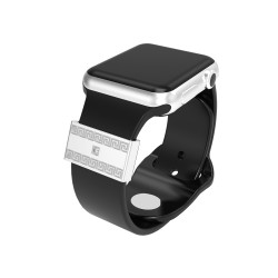 Callancity Smart Watch Ring Loops For Apple Watch Series 7 6 5 4 3 2 1 Bling Strap Decorative Accessories For iWatch 41mm 45mm Callancity Smart Watch Ring Loops For Apple Watch Series 7 6 5 4 3 2 1 Bling Strap Decorative Accessories For iWatch 41mm 45mm