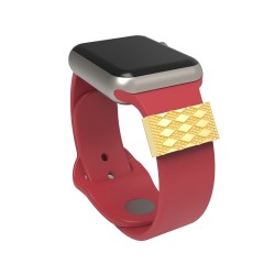 Callancity Fashionable Watch Band Buddy For Smart Watch Rubber Band Decorative Accessories For Apple Watch Watch Strap Ring Loop For iWatch Callancity Fashionable Watch Band Buddy For Smart Watch Rubber Band Decorative Accessories For Apple Watch Watch Strap Ring Loop For iWatch