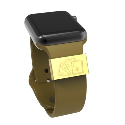 Watch Band Charms For Apple Watch Metal Watch Rubber Band Accessories Watch Band Decorative Ring Loops For Smart Watch Watch Band Charms For Apple Watch Metal Watch Rubber Band Accessories Watch Band Decorative Ring Loops For Smart Watch