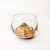 Three-dimensional Gold Mountain Art Glass Tea Cup Luxury Birthday Gift