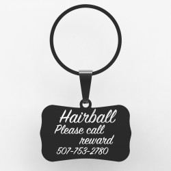 Callancity Rectangular Custom Dog Name Tags For Pet Accessories, Cute tags WIth Engraved Dog Names, Personalized Design Dog Tags, Pet ID Lettering Tags Callancity Rectangular Custom Dog Name Tags For Pet Accessories, Cute tags WIth Engraved Dog Names, Personalized Design Dog Tags, Pet ID Lettering Tags