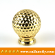Callancity Luxury High Quality Alloy 24kt Gold Plated Golf Ball