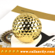 Callancity Luxury High Quality Alloy 24kt Gold Plated Golf Ball