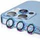 Callancity Phone Protective Cover with Diamonds Camera Lens Sticker Compatible For Iphone 13Mini/13/13Pro/13Pro Max