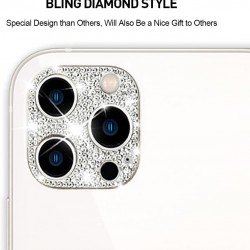 Callancity Crystal Camera Lens Protector Compatible For Iphone 13Pro Max Camera Back Cover 3D Bling Diamond Lens Protective Decoration Sticker Callancity Crystal Camera Lens Protector Compatible For Iphone 13Pro Max Camera Back Cover 3D Bling Diamond Lens Protective Decoration Sticker