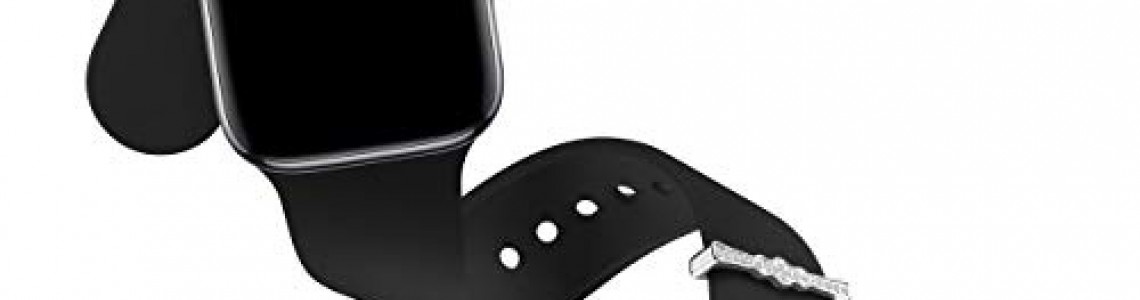 Watch Accessories Ring Loops Watch Band Charms With Bling Diamonds For Smart Sport Watch Series 7/6/5/4/3/SE 38mm 40mm 41mm 42mm 44mm 45mm Watch Accessories Ring Loops Watch Band Charms With Bling Diamonds For Smart Sport Watch Series 7/6/5/4/3/SE 38mm 40mm 41mm 42mm 44mm 45mm