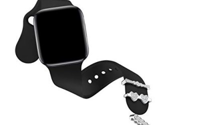 Watch Accessories Ring Loops  Watch Band Charms With Bling Diamonds For Smart Sport Watch Series 7/6/5/4/3/SE 38mm 40mm 41mm 42mm 44mm 45mm Watch Accessories Ring Loops  Watch Band Charms With Bling Diamonds For Smart Sport Watch Series 7/6/5/4/3/SE 38mm 40mm 41mm 42mm 44mm 45mm