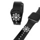 Watch Band Charms for Apple Watch 7 6 5 4 3 2 1 Decorative Jewelry Accessories For Sport Silicone Band