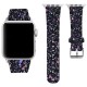 Callancity Bling Shining Rplacement Watch Strap Smart Watch Band Compatible For Apple Watch Series 6/SE/5/4/3 38mm 40mm 42mm 44mm