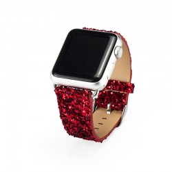 Callancity Bling Shining Rplacement Watch Strap Smart Watch Band Compatible For Apple Watch Series 6/SE/5/4/3 38mm 40mm 42mm 44mm Callancity Bling Shining Rplacement Watch Strap Smart Watch Band Compatible For Apple Watch Series 6/SE/5/4/3 38mm 40mm 42mm 44mm