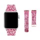 Callancity Bling Shining Rplacement Watch Strap Smart Watch Band Compatible For Apple Watch Series 6/SE/5/4/3 38mm 40mm 42mm 44mm