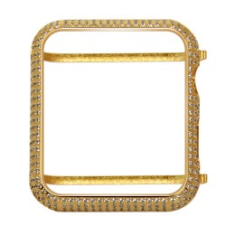 Callancity Luxury Replacement Watch Protective Case With Diamonds Compatible For Apple Watch 38mm 40mm 42mm 44mm Callancity Luxury Replacement Watch Protective Case With Diamonds Compatible For Apple Watch 38mm 40mm 42mm 44mm