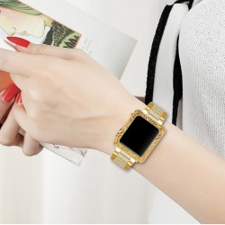 Callancity Carved Pattern Watch frame Protective Case Watch Protector Smart Watch Cover For iWatch Series 6/5/4/3/SE Callancity Carved Pattern Watch frame Protective Case Watch Protector Smart Watch Cover For iWatch Series 6/5/4/3/SE