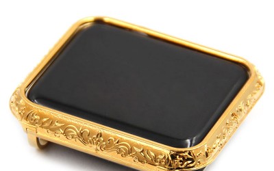 Decorative Carving Pattern Fashionable Watch Bezel Protective Case Watch Protective Cover Compatible For iWatch Series 6/5/4/3/SE Decorative Carving Pattern Fashionable Watch Bezel Protective Case Watch Protective Cover Compatible For iWatch Series 6/5/4/3/SE