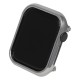 Callancity Glossy Metal Watch Protective Case Watch Protector Cover Compatible For Apple Watch Series 8/7/6/5/4/3/SE