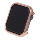 Callancity Glossy Metal Watch Protective Case Watch Protector Cover Compatible For Apple Watch Series 8/7/6/5/4/3/SE