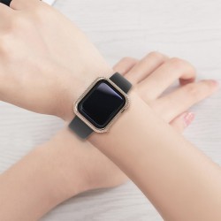 Callancity Diamond Watch Bezel Protective Watch Case Smart Watch Protective Cover For iWatch Series 6/5/4/3/SE Birthday Gift Callancity Diamond Watch Bezel Protective Watch Case Smart Watch Protective Cover For iWatch Series 6/5/4/3/SE Birthday Gift