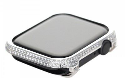 Callacncity Luxury Design Set With Bling Diamonds Smart Watch Protective Case, Compatible For iWatch Series 7/6/5/4/4/SE, 38/40/41/42/44/45mm Give Yourself A Luxurious Christmas Gift! Callacncity Luxury Design Set With Bling Diamonds Smart Watch Protective Case, Compatible For iWatch Series 7/6/5/4/4/SE, 38/40/41/42/44/45mm Give Yourself A Luxurious Christmas Gift!