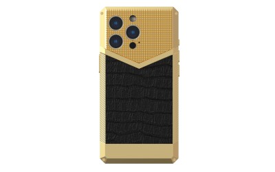 New iPhone 13 Pro / 13 Pro Max 24KT Gold Plated Protective Case Luxury as Golden Concept Phone Case