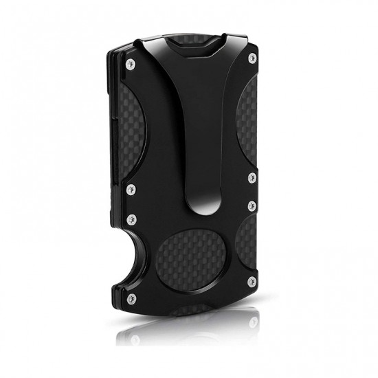 Tactical Wallet, Carbon Fiber Wallet, Money Clip, RFID Blocking Technology, Ultra-Thin Design, Minimalist Wallet