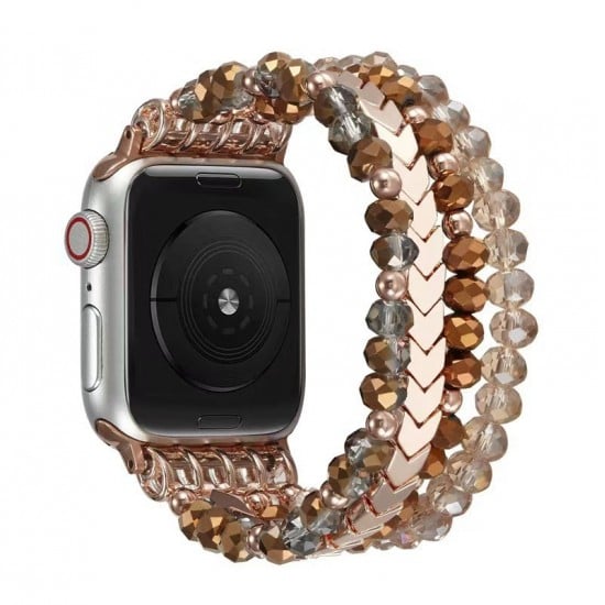 Bracelet Band Beaded Compatible with Apple Watch 38mm 40mm 41mm 42mm 44mm 45mm 49mm Women