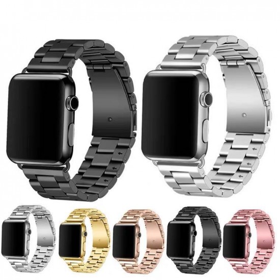 Premium Stainless Steel Watch Strap for Apple Watch Band Series Ultra 8 7 6 5 4 3 2 1 Luxury Bracelet Metal Band Heavy Duty Watch Band