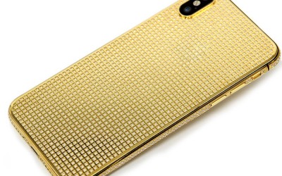 IPHONE X DIAMOND HOUSING 24KT GOLD PLATED WITH FULL DIAMOND IPHONE X DIAMOND HOUSING 24KT GOLD PLATED WITH FULL DIAMOND