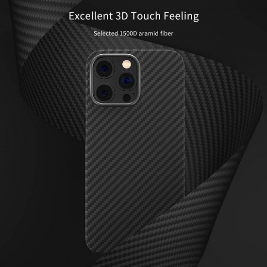 Magnetic Carbon Fiber Case for iPhone 14 /14 Pro/14 Pro Max With MagSafe Aramid Fiber Skin Case with Military Grade Drop Protection Magnetic Carbon Fiber Case for iPhone 14 /14 Pro/14 Pro Max With MagSafe Aramid Fiber Skin Case with Military Grade Drop Protection