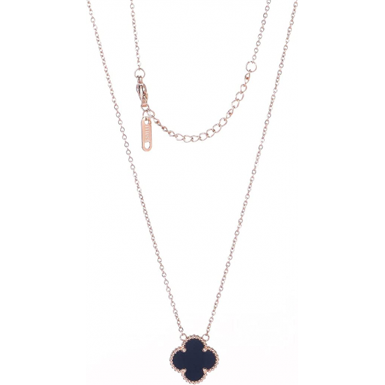 Lucky Clover Necklace for Women Girls Fashion Cute Adjustable Hypoallergenicity Necklace Pendant Jewelry Gifts for Women Girls