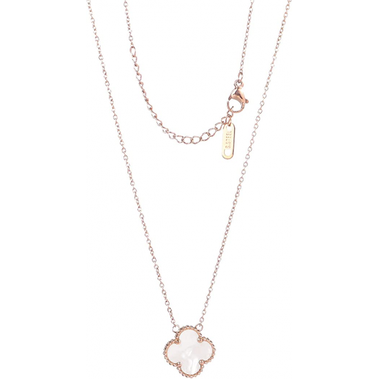 Lucky Clover Necklace for Women Girls Fashion Cute Adjustable Hypoallergenicity Necklace Pendant Jewelry Gifts for Women Girls